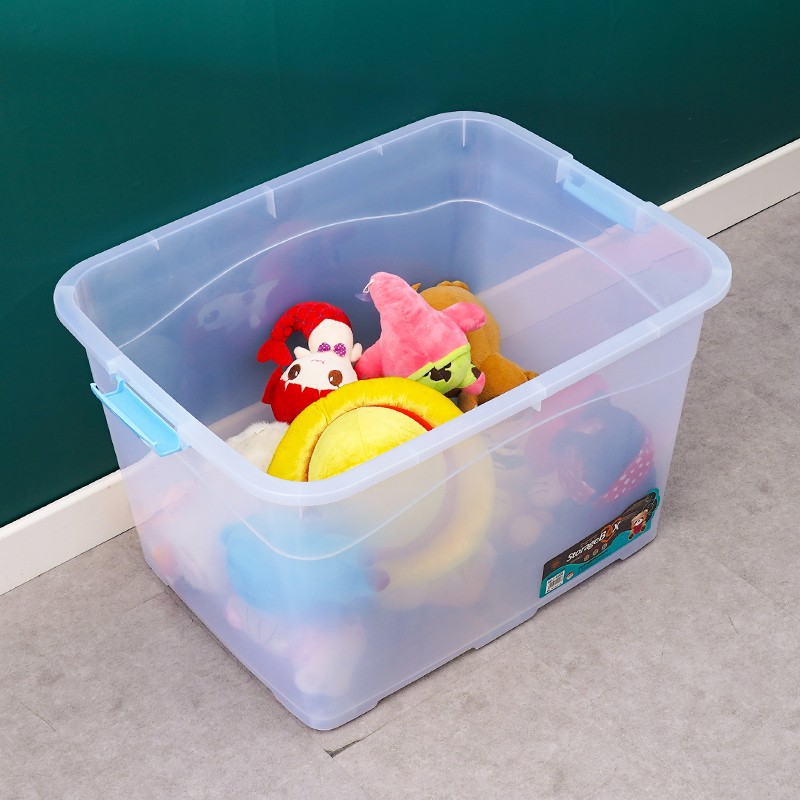 Under Desk Storage Box Manufacturer - 70L Extra Large Clear