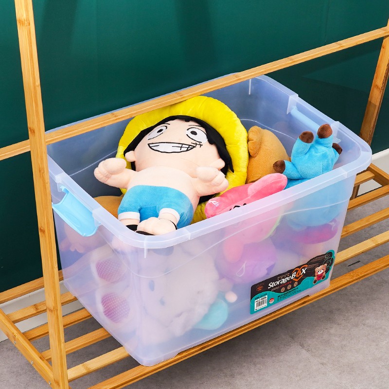 Under Desk Storage Box Manufacturer - 70L Extra Large Clear