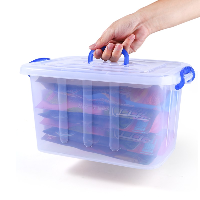 PP Storage Box Manufacturer - 6.5L Decorative with Locking Lid