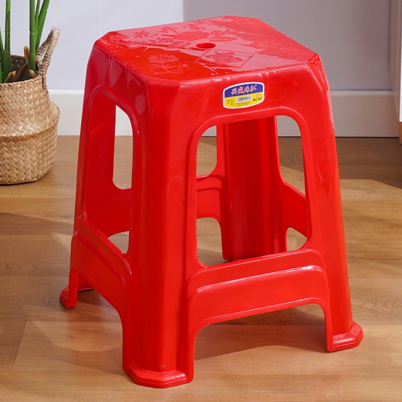 Four-Legged Stool Manufacturer - High Quality Stackable Plastic