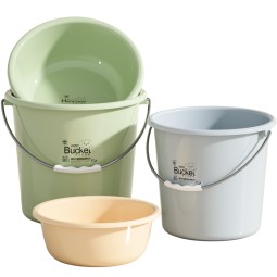 PP Bucket Basin Manufacturer - Hot Sale Round with Lid