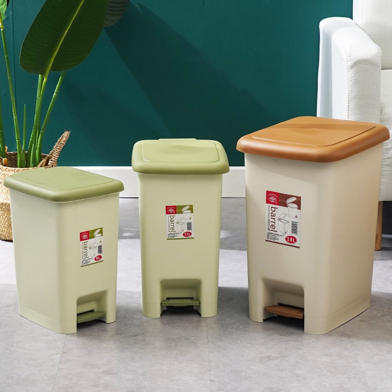Kitchen Trash Cans Manufacturer - Indoor Creative Modern Square