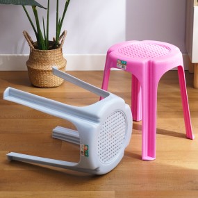 Plastic Stool Manufacturer - Modern Nordic Style Rectangle Leisure