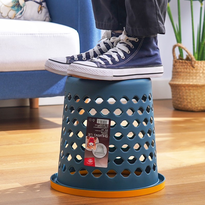 Circular Trash Bin Manufacturer - Small Home Office Hollow