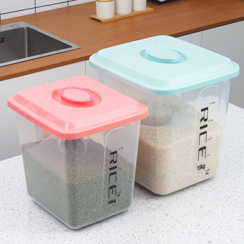 Rice Dispenser Box Manufacturer - PP Material Multifunction Large
