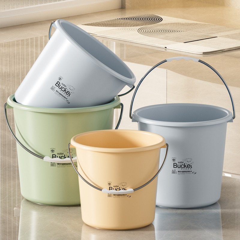 Round Plastic Bucket Manufacturer - Best Supply Durable for Bathroom