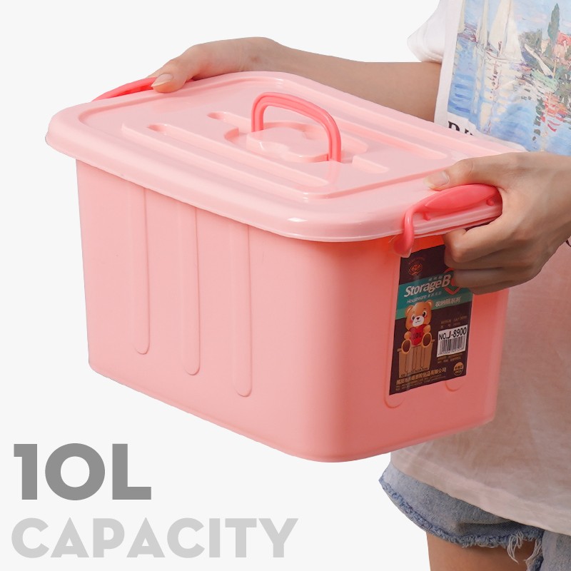 Plastic Container Manufacturer - 10L Stackable Colors with Lid