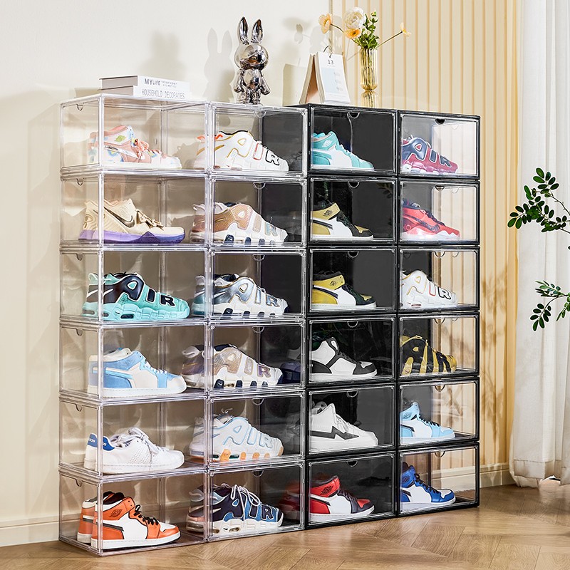 Shoe Storage Box Factory - Custom Acrylic Folding Side