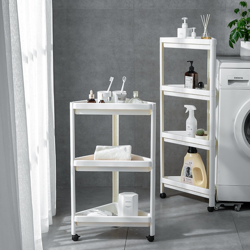 Trolley Cart Manufacturer - Triangle 3 Tier Kitchen