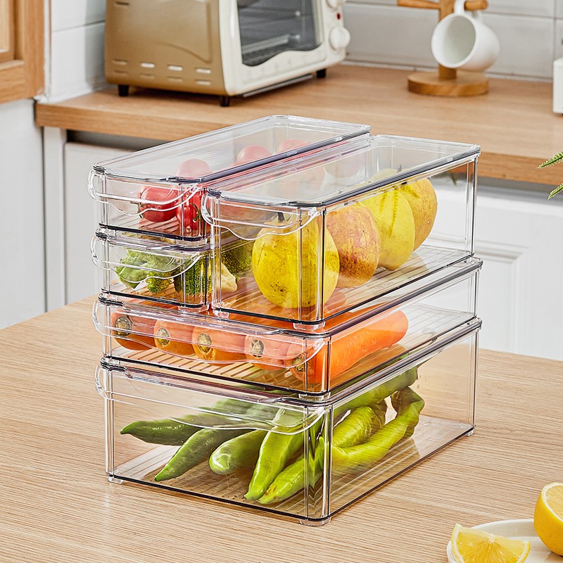Storage Box Factory - Stackable Refrigerator Drawer