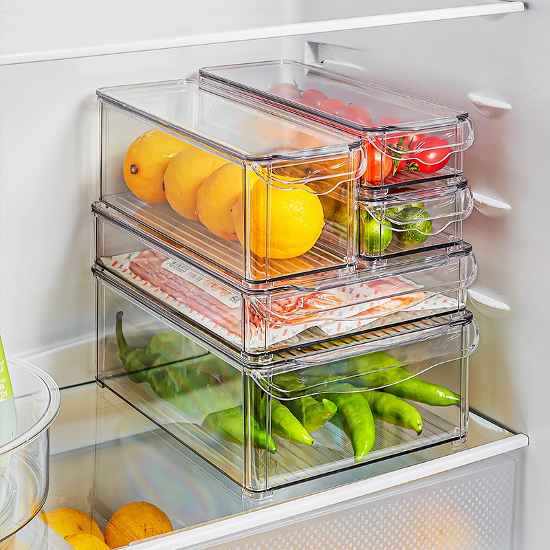 Storage Box Factory - Stackable Refrigerator Drawer