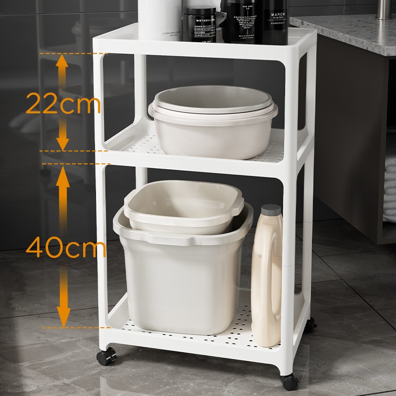 Storage Shelf Factory - 4 Tier Plastic Pull Out