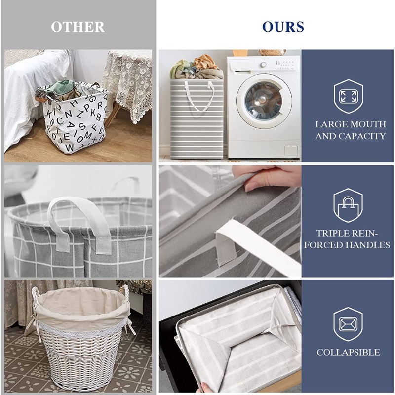 Laundry Basket Manufacturer - Large Capacity Stainless Steel