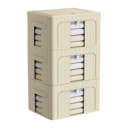 Storage Bag Manufacturer - Household Wardrobe with Transparent Window