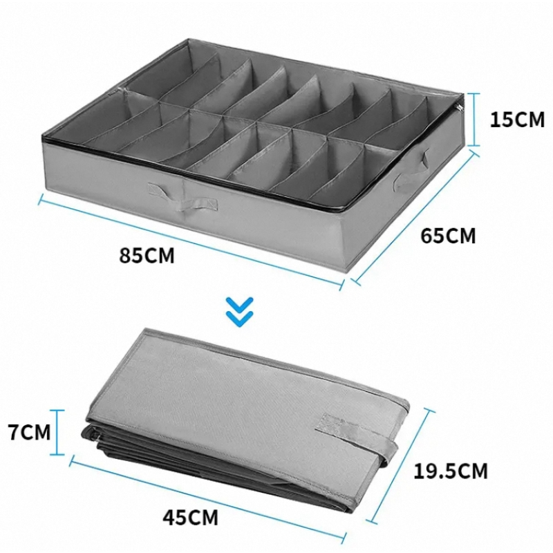 Shoe Organizer Manufacturer - Large Capacity Foldable Under-Bed