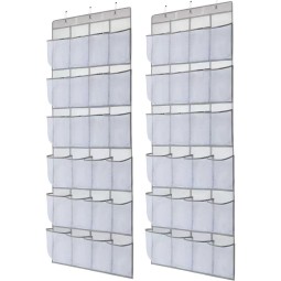 Hat Organizer Manufacturer - 24-Pocket Over-the-Door Hanging