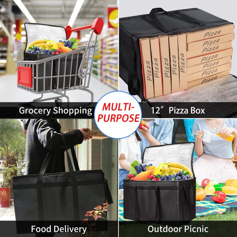 Thermal Storage Bag Manufacturer - Large Foldable Oxford for Food