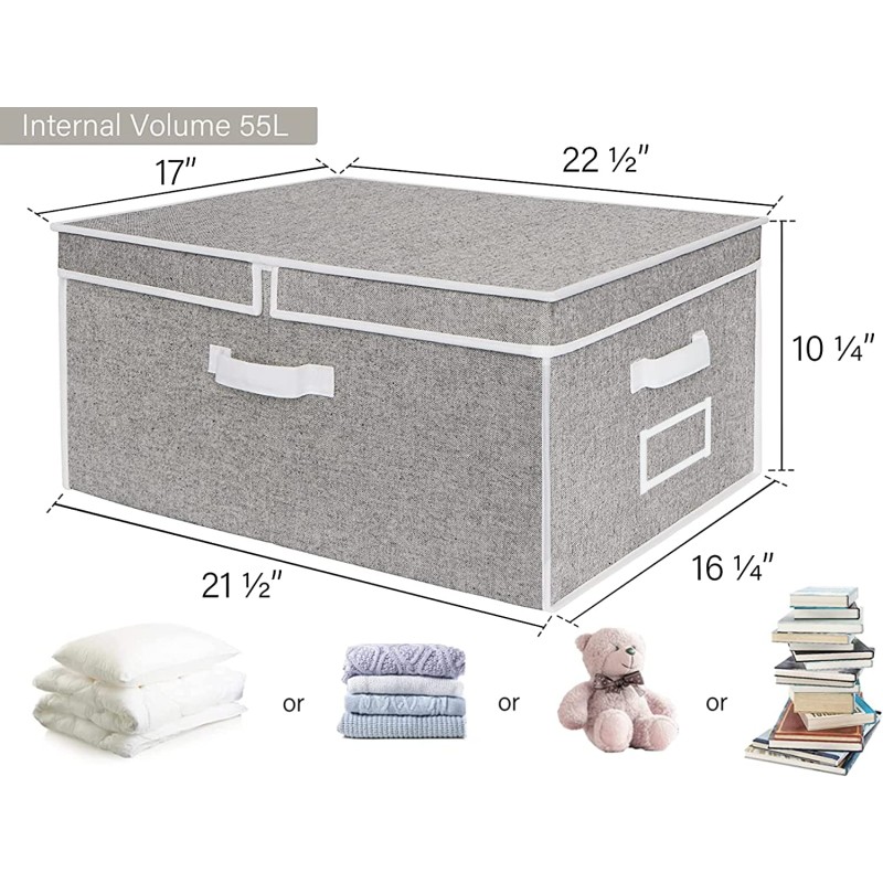 Storage Box Manufacturer - Modern Portable with Lid for Wardrobes