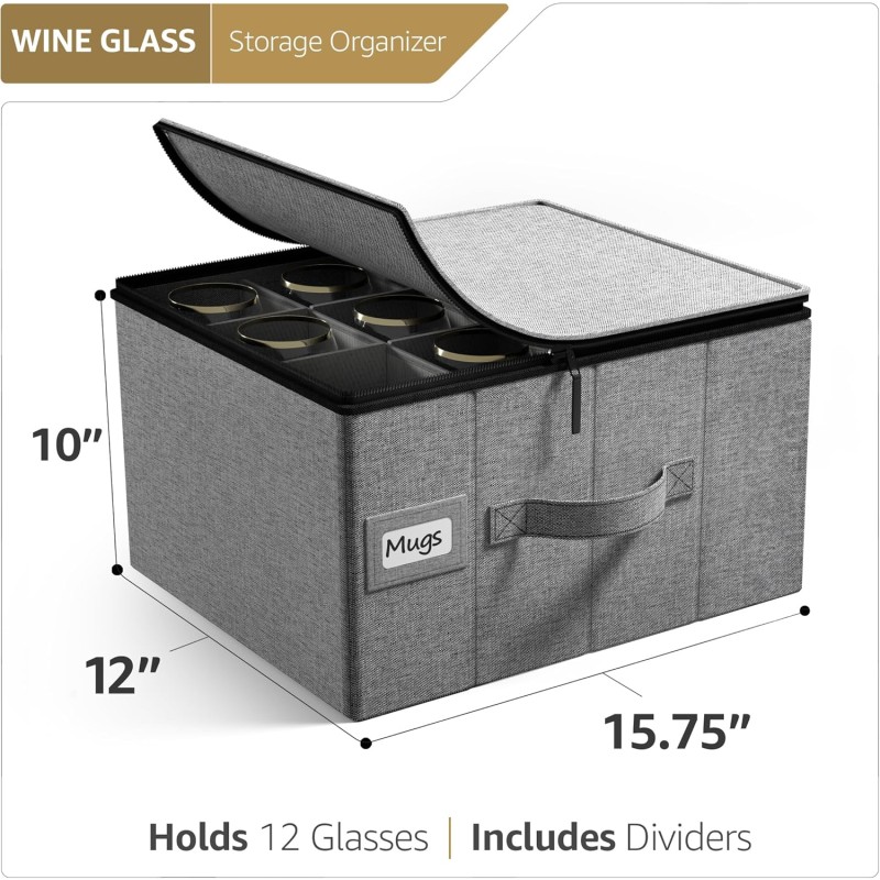 Storage Box Manufacturer - Convenient 12-Grid Foldable Rectangle