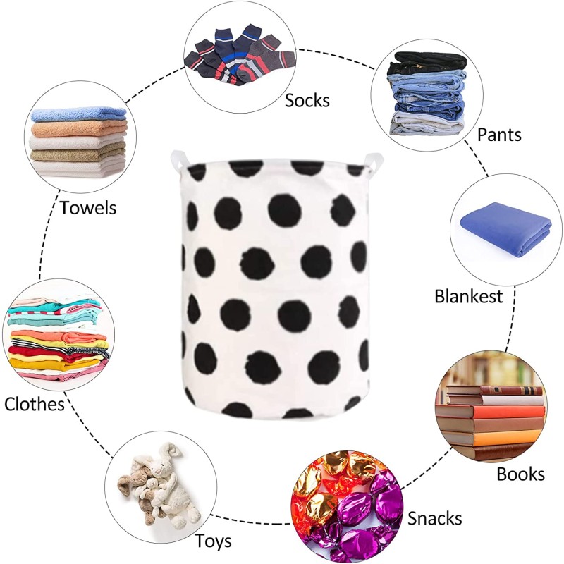 Storage Baskets Manufacturer - Classical Design Foldable Canvas