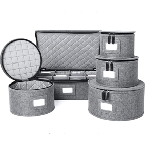 Storage Box Manufacturer - New Product Fabric Set for Wine Glass