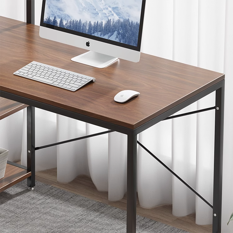 Computer Desk Factory - With Storage Shelf Corner Design