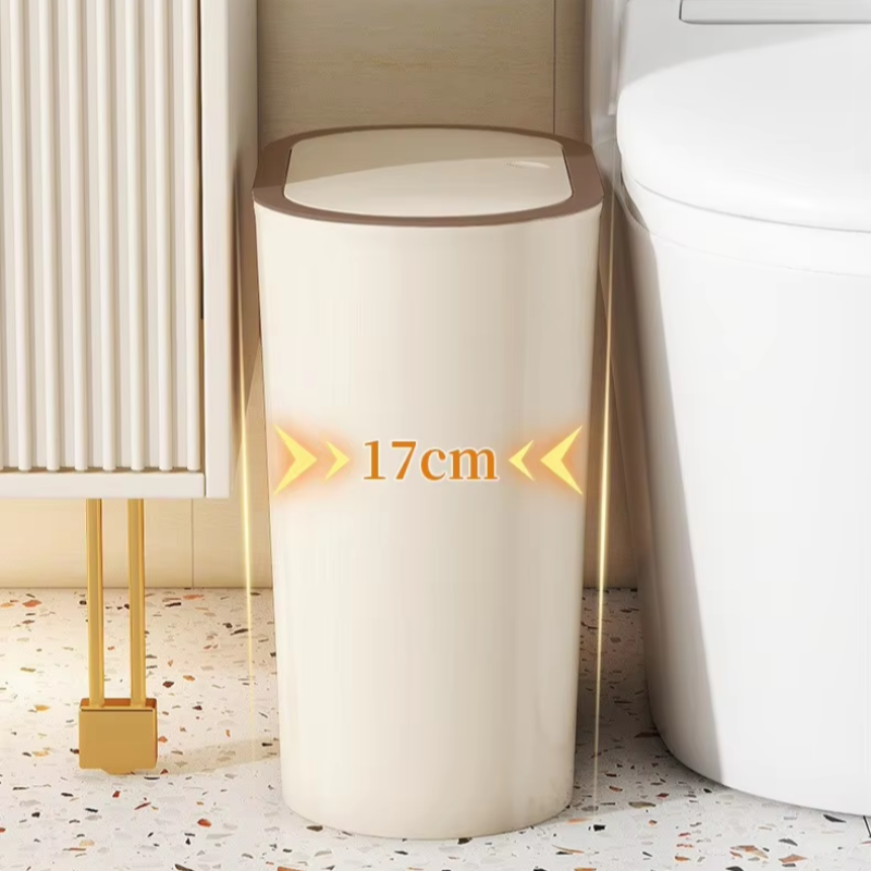 Trash Can Manufacturer - Large-capacity Vertical Pressing Lid