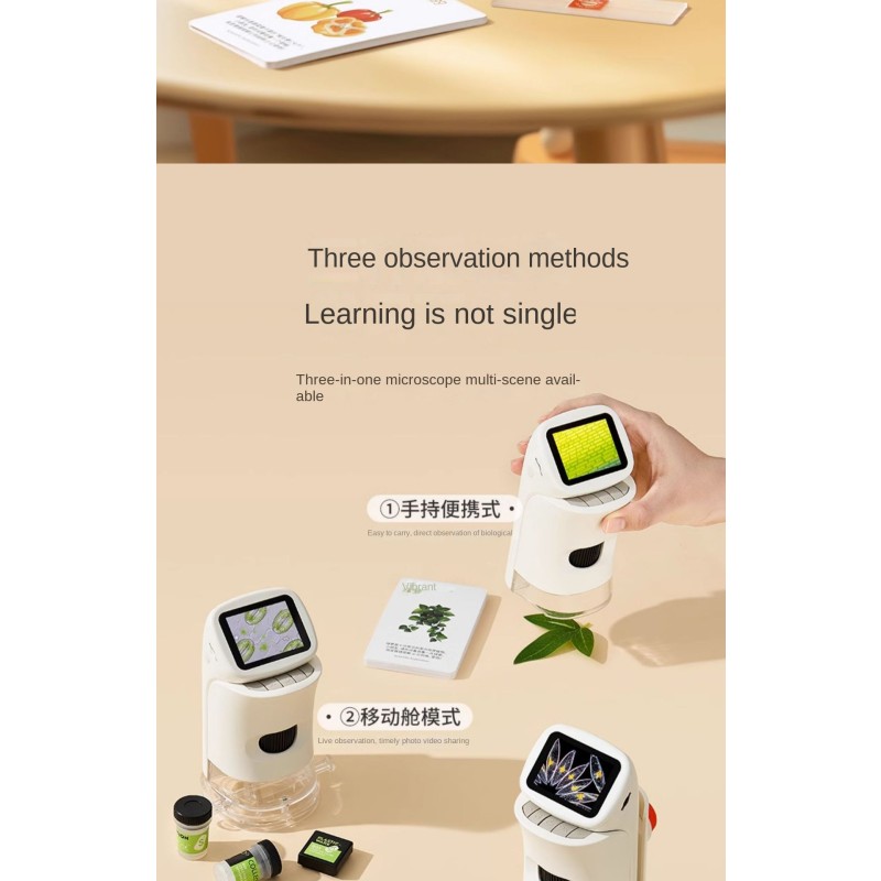 Electronic Microscope Manufacturer - Handheld Plastic Lithium Battery