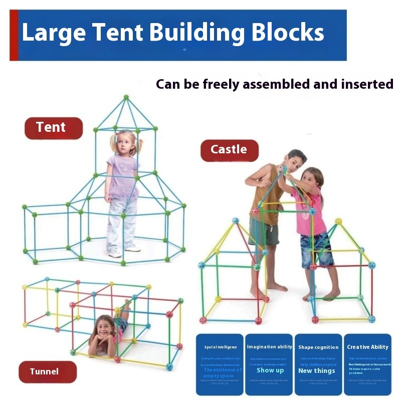 Construction Tent Set Manufacturer - Large 3D Building Blocks