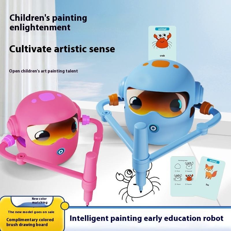 Educational Robot Toy Manufacturer - Automatic Painting Early Education