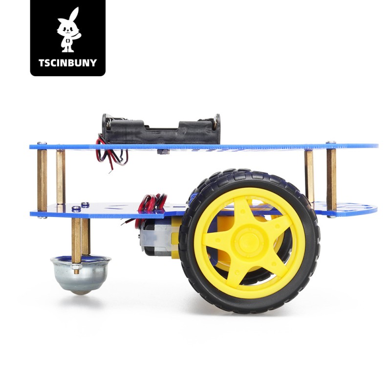 Robot Chassis Kit Manufacturer - 2WD DIY Tracking Car
