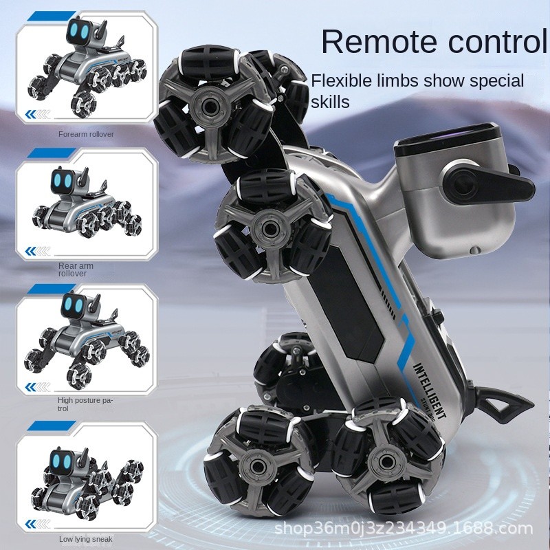 Robot Toy Manufacturer - Eight-Wheel Stunt Mechanical Dog