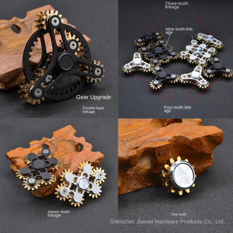 Fidget Spinner Manufacturer - Nine-Tooth Metal Gear Spinner