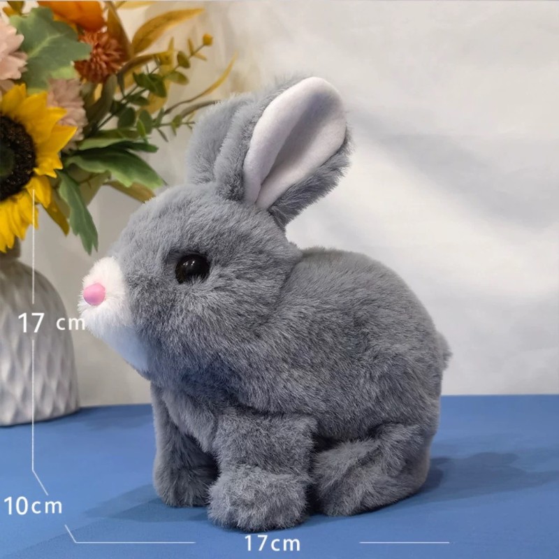 Plush Rabbit Toy Manufacturer - Electric Simulation Shake Walk