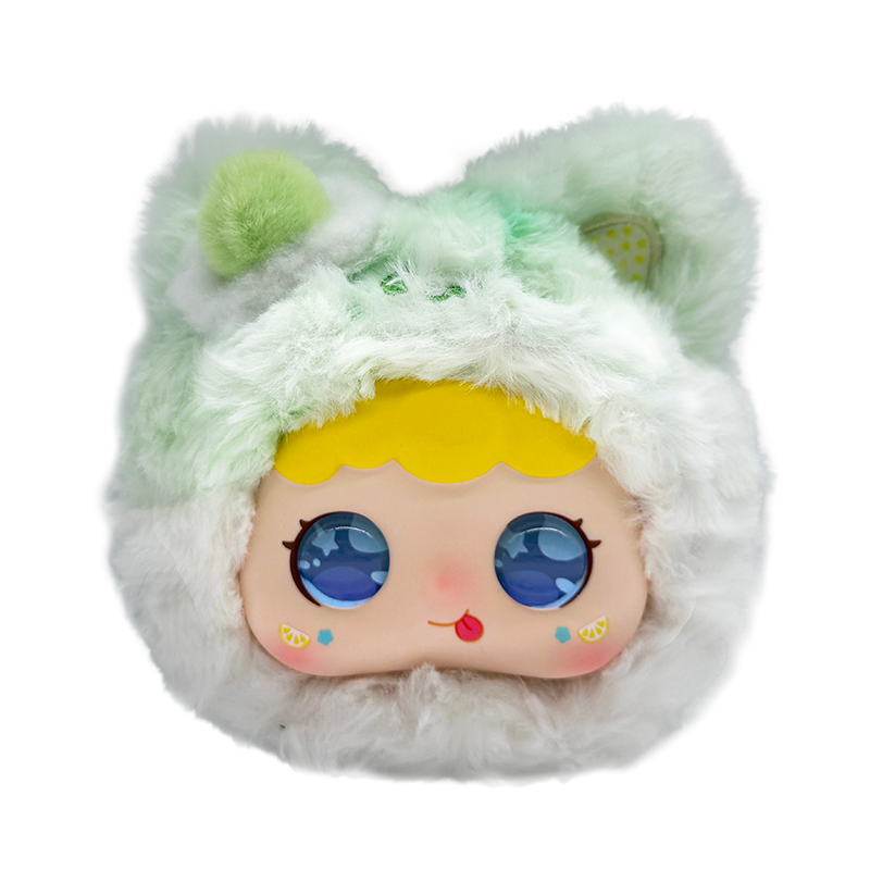 AI Plush Toy Manufacturer - Yellow Lemon Vinyl Face