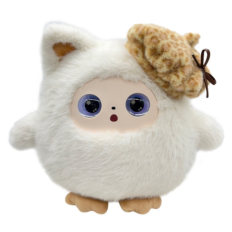 AI Plush Toy Manufacturer - Wear Bow LED Screen ODM