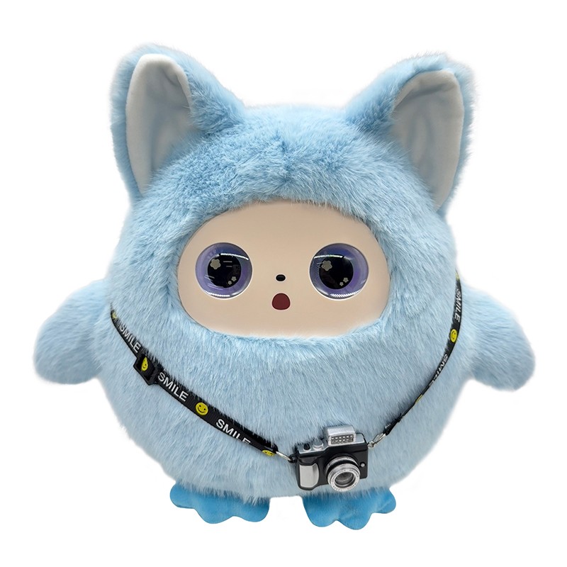 AI Plush Toy Manufacturer - Wear Bow LED Screen ODM