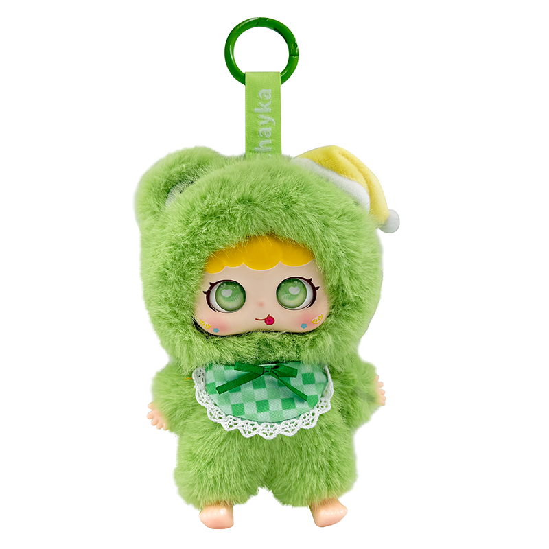 Plush Keychain Factory - Brown Scarf Fox Animal