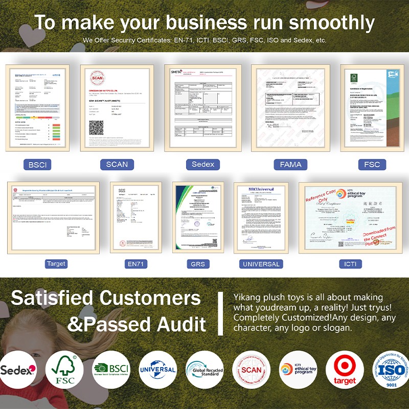 AI Plush Toy Factory - Bear Animal LED Screen ODM