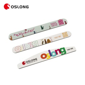 Emery Board Nail File Factory - OEM Custom 100 Grit White