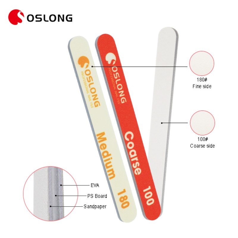 Colorful Nail File Factory - OEM Custom Printing Double Sided
