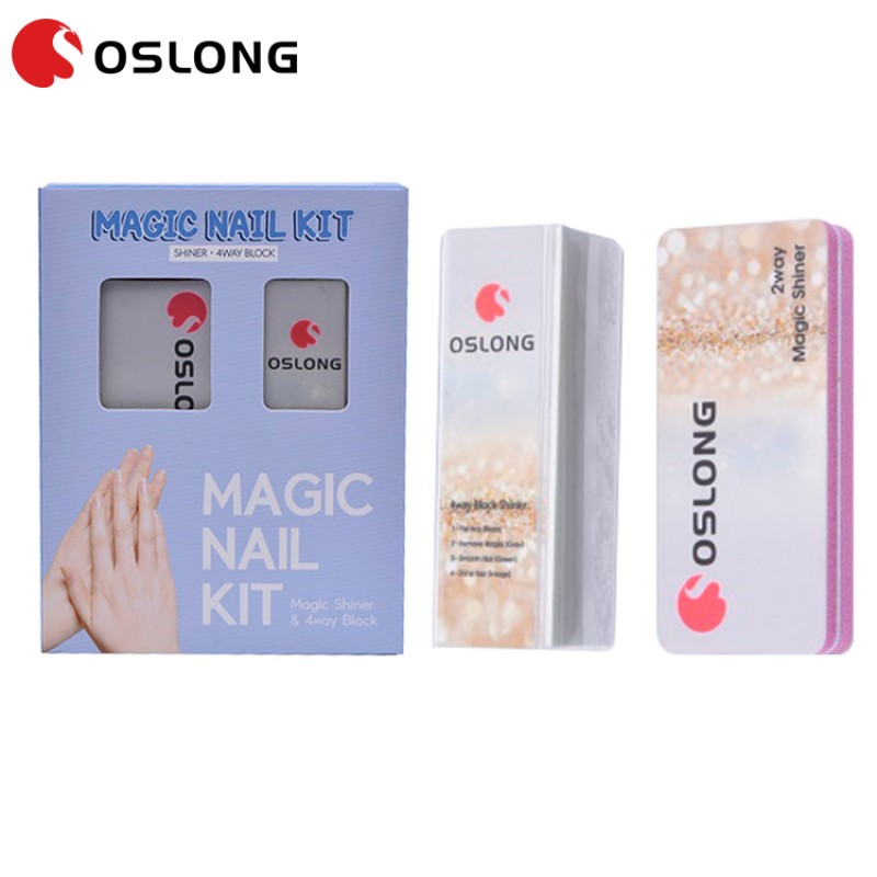 Nail File Buffer Factory - OEM Custom Salon 4 Way Business Logo