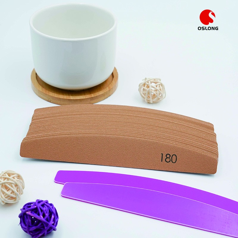 Replaceable Nail File Factory - OEM Custom Sanding Straight Moon Handle