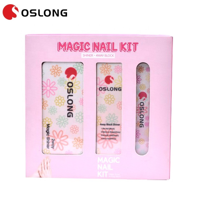 Nail Buffer Block Factory - OEM Custom Promotional Multi-Way Gift Set