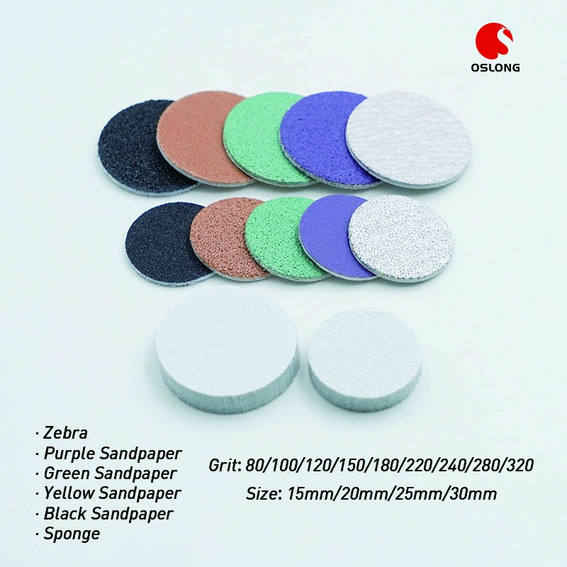 Sanding Disc Manufacturer - OEM Custom 15-25mm Black 100 Grits