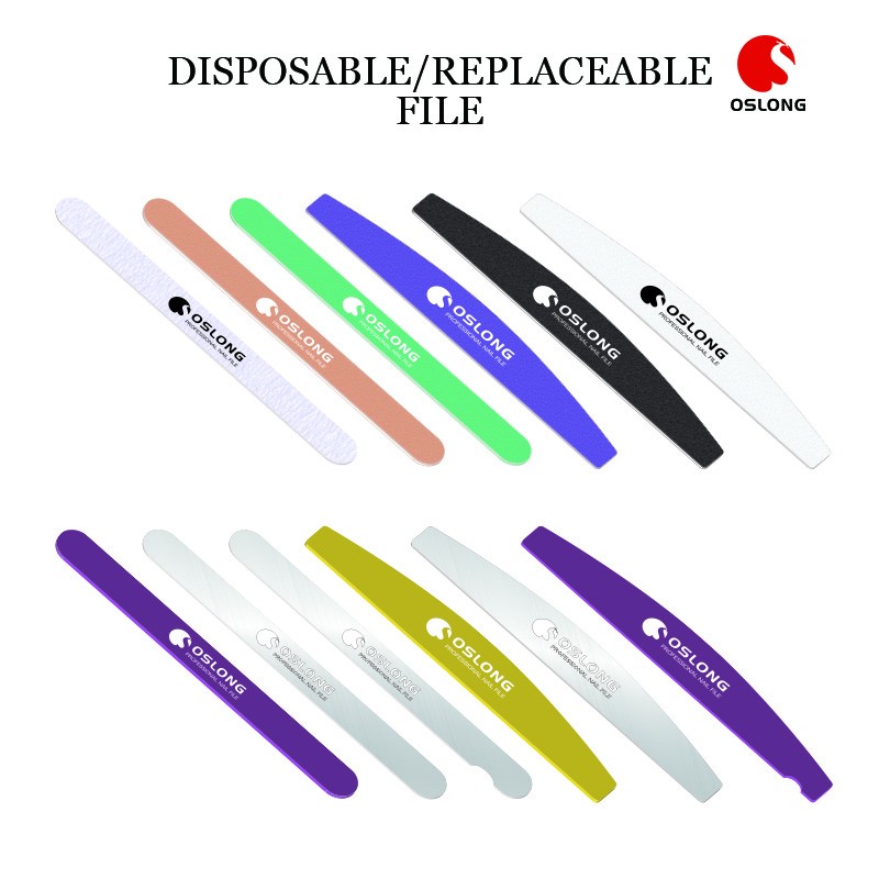 Disposable Nail File Manufacturer - OEM Custom PS Core Removable Handle