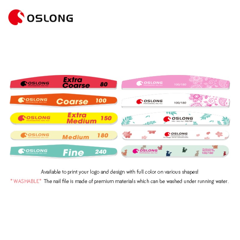 Korean Nail File Factory - OEM Custom Printing Double Sided