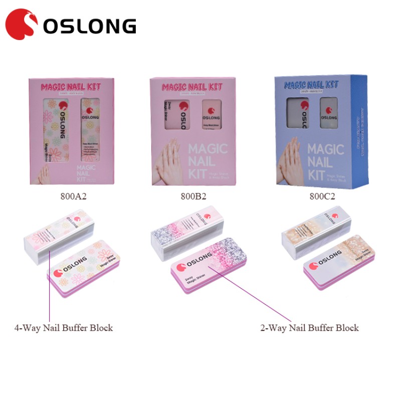 Nail File Buffer Factory - OEM Custom Salon 4 Way Business Logo