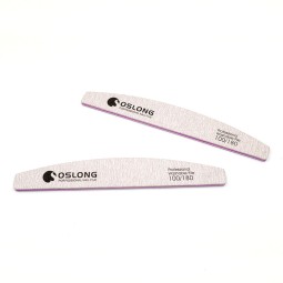 Zebra Nail File Factory - OEM Custom Printed Half Moon Type
