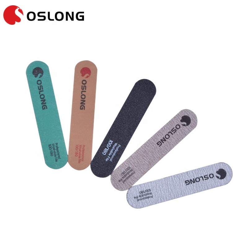 Wooden Nail File Factory - OEM Custom Double Sides Sandpaper Set